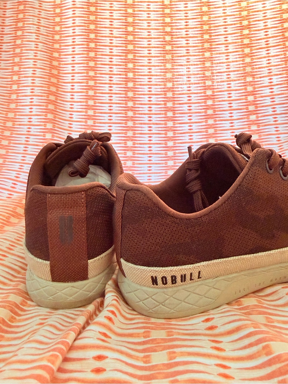 NOBULL Women’s/Men’s Brown Camo Canvas Trainer - Picture 5 of 10